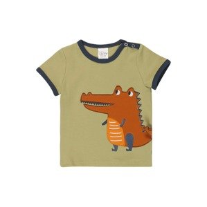 Fred's World by GREEN COTTON Tričko 'Hello Crocodile'  khaki / mix barev