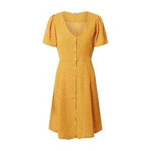 ONLY Letní šaty 'Sonja'  žlutá / bílá