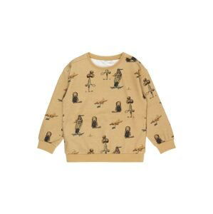 NAME IT Sweatshirt 'Droge'  hnědá / mix barev