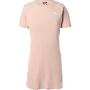 THE NORTH FACE Sportovní šaty 'SIMPLE DOME'  pink / bílá