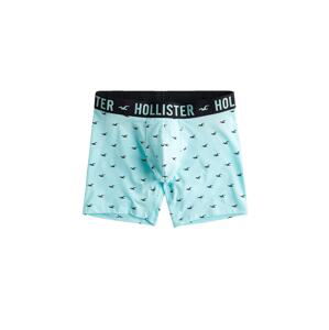 HOLLISTER Boxerky  modrá / černá