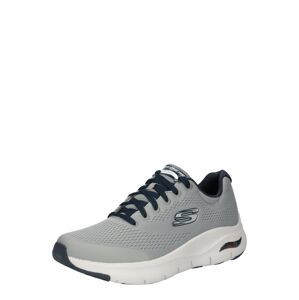 SKECHERS Tenisky 'ARCH FIT'  šedá / tmavě modrá / bílá