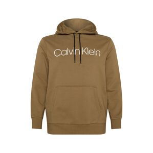 Calvin Klein Mikina  bílá / olivová