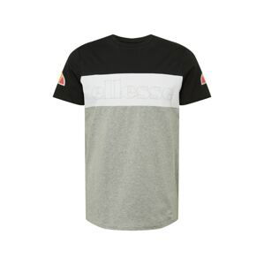 ELLESSE Funkční tričko  černá / šedý melír / bílá / oranžová / červená
