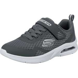 SKECHERS Tenisky 'Microspec Max'  tmavě šedá / bílá