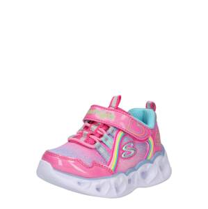 SKECHERS Tenisky  růžová / světlemodrá / žlutá / pink