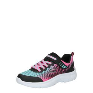 SKECHERS Tenisky 'GO RUN 650'  černá / pink / světlemodrá