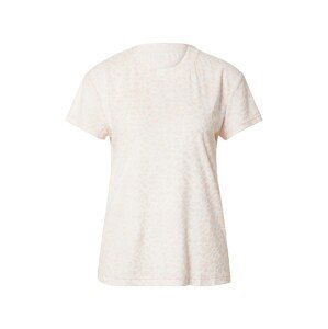 SCHIESSER Tričko na spaní  růžová / bílá