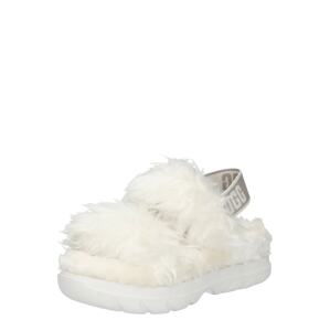 UGG Sandály 'Fluff Sugar Sandal'  bílá / šedá