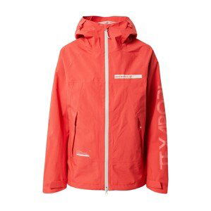 JACK WOLFSKIN Outdoorová bunda 'OFFSHORE'  červená / bílá