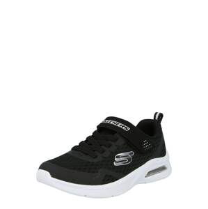 SKECHERS Tenisky 'Microspec Max'  černá / bílá