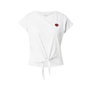 Cotton On Tričko 'MARLE'  červená / bílý melír