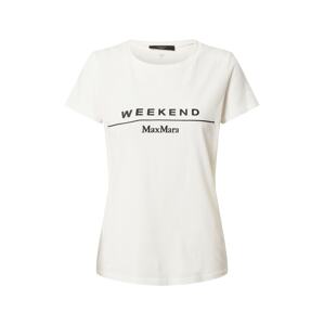 Weekend Max Mara Tričko 'SELVA'  bílá / černá