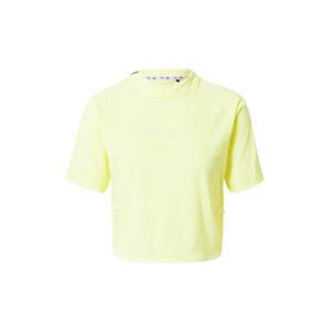 PUMA Funkční tričko  svítivě žlutá / bílá