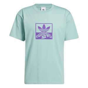 ADIDAS ORIGINALS Tričko 'Over-Dye'  pastelově zelená / bledě fialová / fialová