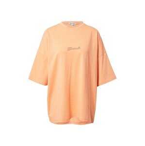 Public Desire Oversized tričko  jasně oranžová