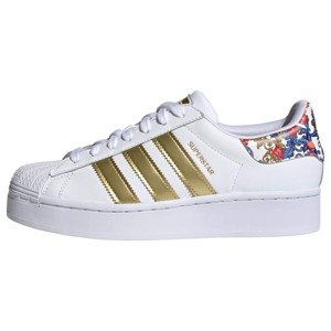 ADIDAS ORIGINALS Tenisky 'Superstar Bold'  bílá / mix barev / zlatá