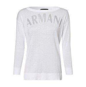 ARMANI EXCHANGE Svetr  bílá / šedá