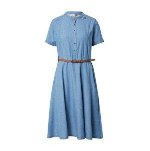 Ragwear Košilové šaty 'ALUNA'  modrá