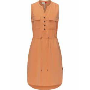 Ragwear Košilové šaty 'Roisin'  pastelově oranžová