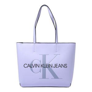 Calvin Klein Nákupní taška  fialová / černá
