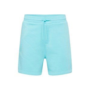 Tommy Jeans Kalhoty  aqua modrá