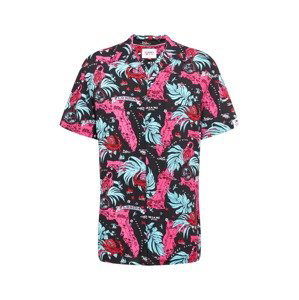 Tommy Jeans Košile 'MIAMI'  černá / červená / pink / tyrkysová