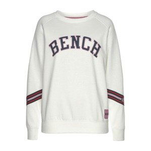 BENCH Sweatshirt  bílá