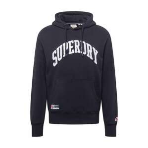 Superdry Mikina 'Varsity'  marine modrá / bílá / ohnivá červená