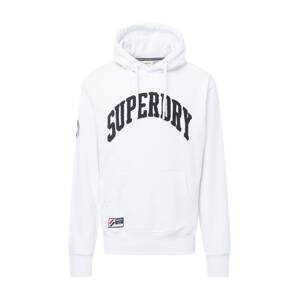 Superdry Mikina 'Varsity'  bílá / černá