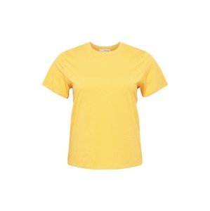 Selected Femme Curve Tričko 'PERFECT'  zlatě žlutá