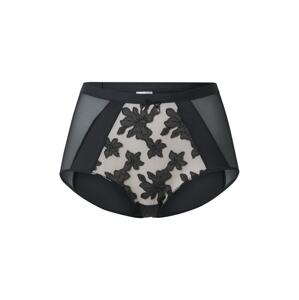 Hunkemöller Panty 'Ramona'  černá / světle béžová