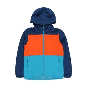 ICEPEAK Outdoorová bunda 'KNOBEL'  aqua modrá / námořnická modř / oranžová / šedá