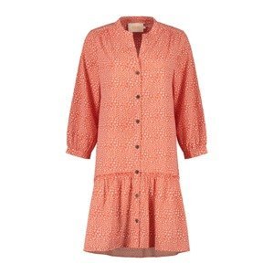 Shiwi Košilové šaty  korálová / bílá
