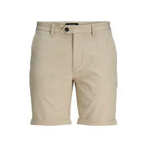 JACK & JONES Chino kalhoty 'Connor'  světle béžová