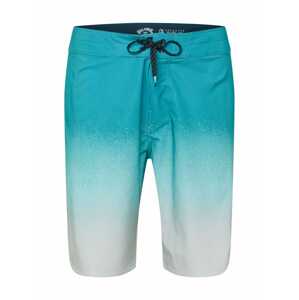 BILLABONG Šortky 'ALL DAY FADE PRO'  aqua modrá / bílá / tyrkysová