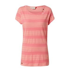 Ragwear Shirt 'Mete'  světle růžová / bílá