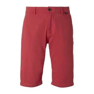 TOM TAILOR Chino kalhoty  rezavě červená