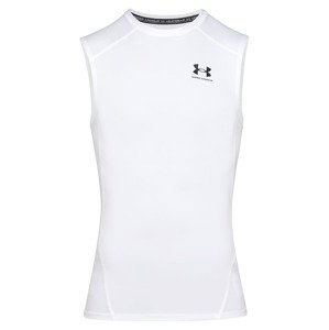 UNDER ARMOUR Funkční tričko  černá / bílá