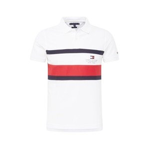 TOMMY HILFIGER Tričko  námořnická modř / červená / offwhite / noční modrá