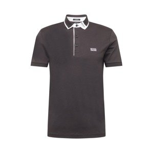 BOSS ATHLEISURE Tričko 'Paule'  černá / bílá