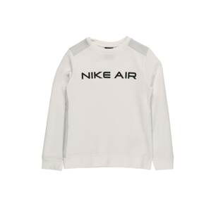 Nike Sportswear Mikina  světle šedá / černá / offwhite