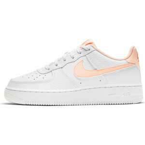 Nike Sportswear Tenisky 'AIR FORCE 1'  bílá / jasně oranžová