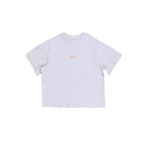 NIKE Funkční tričko  pastelová fialová / jasně oranžová