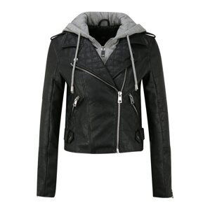 River Island Petite Jacke  černá / šedá