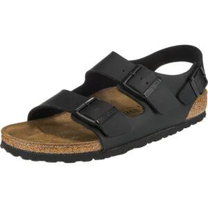 BIRKENSTOCK Sandály 'Milano'  černá