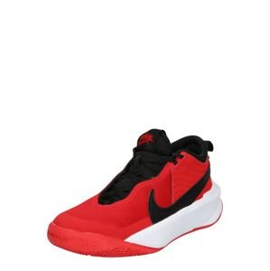NIKE Sportovní boty 'Team Hustle D 10'  červená / černá / bílá