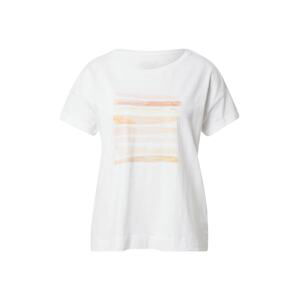 ESPRIT Tričko  jasně oranžová / pastelově růžová / bílá