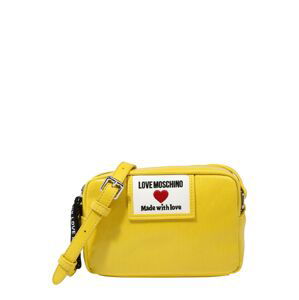 Love Moschino Taška přes rameno  žlutá / bílá / červená / černá