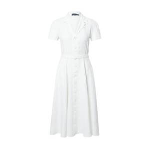 Polo Ralph Lauren Košilové šaty  bílá